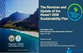 The Revision and Update of the Hawaiʻi 2050 Sustainability ...