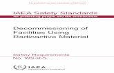 IAEA Safety Standards Decommissioning of Facilities - Publications