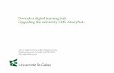 Towardsa digital learninghub: UpgradingtheuniversityLMS ...