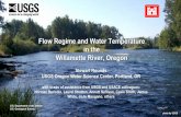Flow Regime and Water Temperature in the Willamette River ...