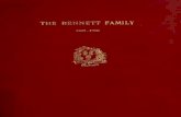 The Bennett family : 1628-1910