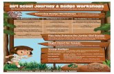 Girl Scout Journey & Badge Workshops