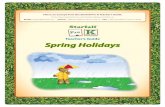 Teacher’s Guide Spring Holidays - Starfall