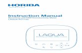 Instruction Manual - Horiba