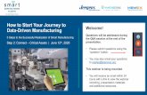 How to Start Your Journey to Data-Driven Manufacturing ...