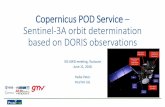 Copernicus POD Service Sentinel-3A orbit determination ...