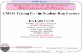 CMOS TEST - People - Rochester Institute of Technology