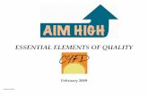 ESSENTIAL ELEMENTS OF QUALITY - NewMexicoKids.org