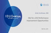 Db2 for z/OS Performance Improvement Opportunities