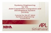 Systems Engineering for the Joint Capabilities Integration ...