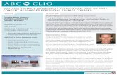 ABC-Clio’s online DAtABAses fulfill A new role As Core