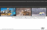 Mine Safety National Framework