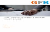360 DEGREE FEEDBACK REPORT SALES LEADER