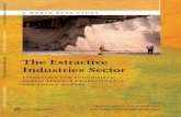 The Extractive Industries Sector - World Bank