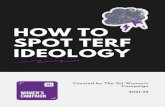 How to Spot TERF Ideology 2