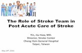 The role of stroke team in post acute care of stroke