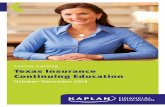 Texas Insurance Continuing Education - Kaplan Financial Education