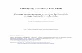 Energy management practices in Swedish energy-intensive ...