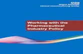 Working with the Pharmaceutical Industry Policy