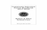 Community Education Parent Handbook 2017-2018