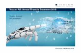 Viscom AG: Annual Financial Statement 2018