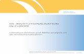 dE-INSTITuTIONALISATION IN EuROpE - Kehitysvammaliitto