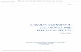 CIRCULAR ECONOMY IN ELECTRONICS AND ELECTRICAL SECTOR