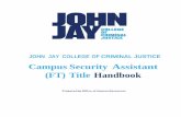 Campus Security Assistant (FT) Title Handbook