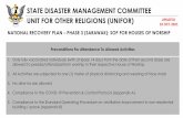 STATE DISASTER MANAGEMENT COMMITTEE UNIT FOR OTHER ...