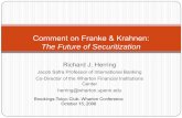 Comment on Franke & Krahnen: The Future of Securitization