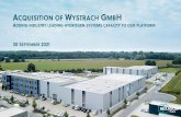 CQUISITION OF WYSTRACH GMBH