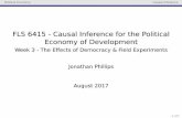 FLS 6415 - Causal Inference for the Political Economy of ...