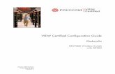 VIEW Certified Configuration Guide Motorola