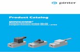 PINTER - Product Catalogue MINICOMB Compact Pressure Switch