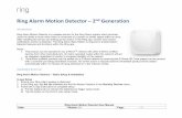 Ring Alarm Motion Detector – 2nd Generation