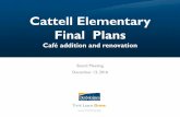Cattell Elementary Final Plans - Des Moines Public Schools