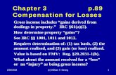 Chapter 3 p.89 Compensation for Losses