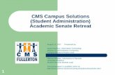 Academic Senate Retreat - California State University ...