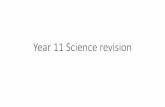 Year 11 Science revision - Boldon School