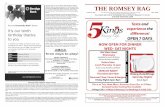 THE MARCH EDITION OF THE ROMSEY RAG IS PROUDLY …