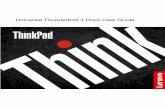 Universal Thunderbolt 4 Dock User Guide