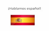 ¡ Hablamos español!