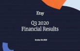 Financial Results Q3 2020