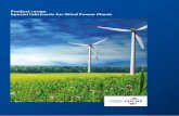 Product range Special lubricants for Wind Power Plants
