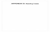 APPENDIX B: Reading Cases