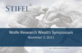 Wolfe Research Wealth Symposium