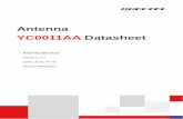 Antenna YC0011AA Datasheet