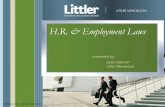 H.R. & Employment Laws