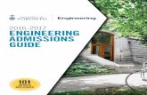 2016-2017 ENGINEERING ADMISSIONS GUIDE