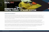 BENEFITS OF A DIGITAL PERMIT TO WORK SYSTEM